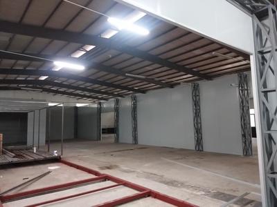 茶山鋼架鐵皮棚工程搭建